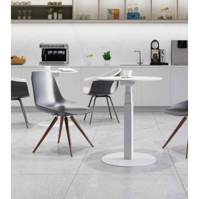 Регульована опора для столу ADAPWORK SmartDesk 1 Round Білий (1061483408) дешево