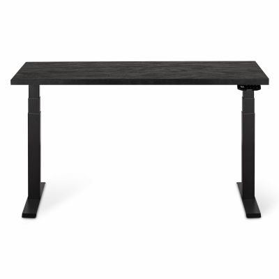 Комп'ютерний стіл Регульований ADAPWORK Smart 2 Motor Pro AdapDesk 136х66 36мм Carbon Black, Space Black (1061489126)