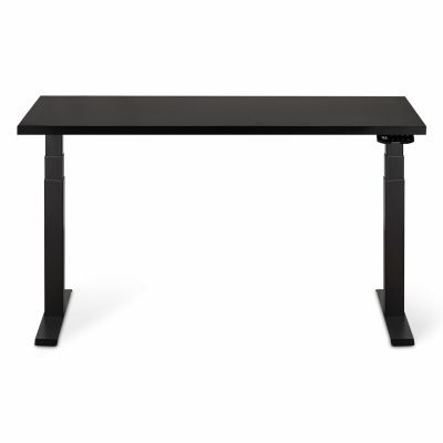 Комп'ютерний стіл Регульований ADAPWORK Smart 2 Motor Pro AdapDesk 136х66 36мм Deep Black, Space Black (1061489123)