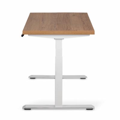 Комп'ютерний стіл Регульований ADAPWORK Smart 2 Motor Pro AdapDesk 136х66 36мм Golden Wood, Snow White (1061489133) дешево