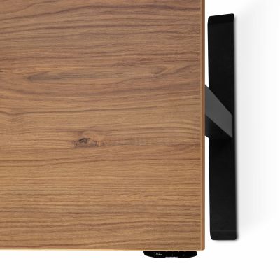 Комп'ютерний стіл Регульований ADAPWORK Smart 2 Motor Pro AdapDesk 136х66 36мм Golden Wood, Space Black (1061489127) с доставкой