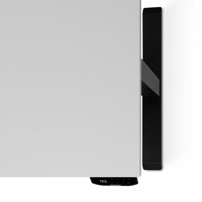 Комп'ютерний стіл Регульований ADAPWORK Smart 1 Motor AdapDesk 138х68 18мм Crystal White, Space Black (1061488882) с доставкой
