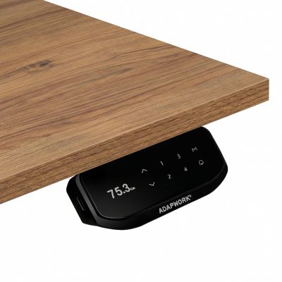 Комп'ютерний стіл Регульований ADAPWORK Smart 1 Motor AdapDesk 138х68 18мм Golden Wood, Space Black (1061488880) недорого