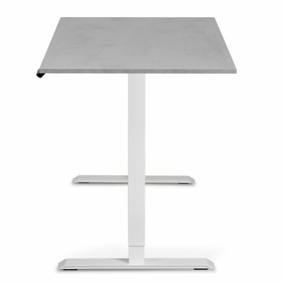 Комп'ютерний стіл Регульований ADAPWORK Smart 1 Motor AdapDesk 138х68 18мм Smoky Gray, Snow White (1061488888) дешево