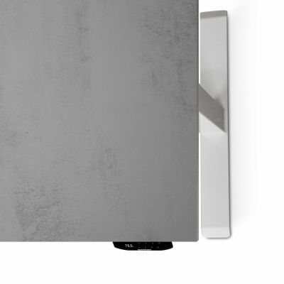 Комп'ютерний стіл Регульований ADAPWORK Smart 1 Motor AdapDesk 138х68 18мм Smoky Gray, Snow White (1061488888) с доставкой