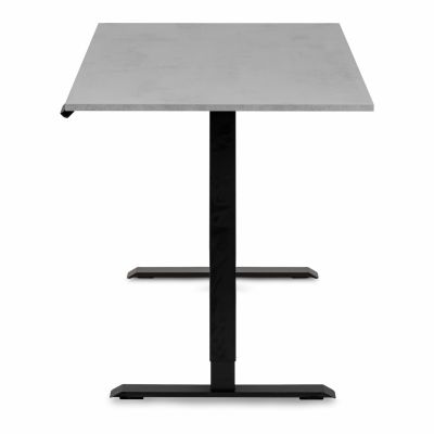 Комп'ютерний стіл Регульований ADAPWORK Smart 1 Motor AdapDesk 138х68 18мм Smoky Gray, Space Black (1061488883) дешево