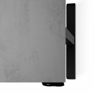 Комп'ютерний стіл Регульований ADAPWORK Smart 1 Motor AdapDesk 138х68 18мм Smoky Gray, Space Black (1061488883) с доставкой