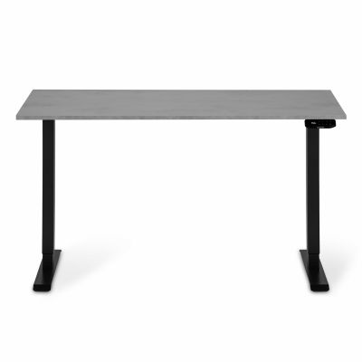 Комп'ютерний стіл Регульований ADAPWORK Smart 1 Motor AdapDesk 138х68 18мм Smoky Gray, Space Black (1061488883)