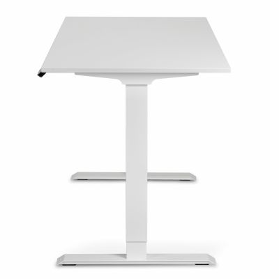 Комп'ютерний стіл Регульований ADAPWORK Smart 2 Motor AdapDesk 138х68 18мм Crystal White, Snow White (1061489097) дешево