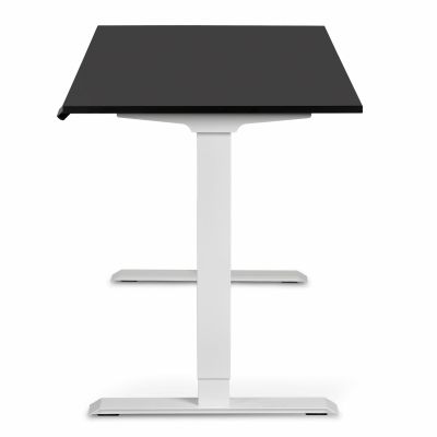 Комп'ютерний стіл Регульований ADAPWORK Smart 2 Motor AdapDesk 138х68 18мм Deep Black, Snow White (1061489099) дешево