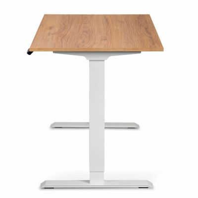 Комп'ютерний стіл Регульований ADAPWORK Smart 2 Motor AdapDesk 138х68 18мм Golden Wood, Snow White (1061489101) дешево