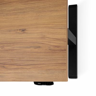 Комп'ютерний стіл Регульований ADAPWORK Smart 2 Motor AdapDesk 138х68 18мм Golden Wood, Space Black (1061489092) с доставкой