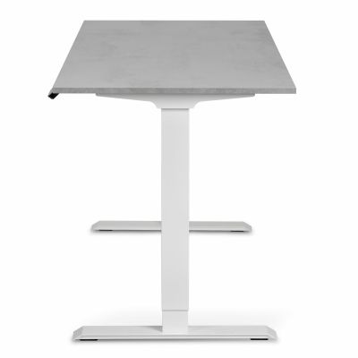 Комп'ютерний стіл Регульований ADAPWORK Smart 2 Motor AdapDesk 138х68 18мм Smoky Gray, Snow White (1061489098) дешево