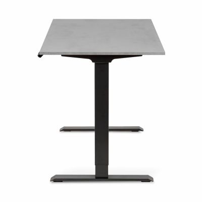 Комп'ютерний стіл Регульований ADAPWORK Smart 2 Motor AdapDesk 138х68 18мм Smoky Gray, Space Black (1061489095) дешево