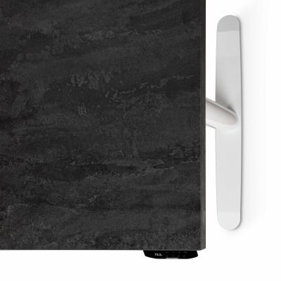 Комп'ютерний стіл Регульований ADAPWORK Smart 2 Motor Pro Max AdapDesk 136х66 36мм Carbon Black, Snow White (1061488895) с доставкой
