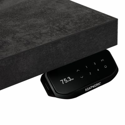 Комп'ютерний стіл Регульований ADAPWORK Smart 2 Motor Pro Max AdapDesk 136х66 36мм Carbon Black, Space Black (1061488890) недорого