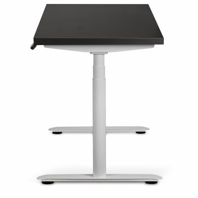 Комп'ютерний стіл Регульований ADAPWORK Smart 2 Motor Pro Speed AdapDesk 136х66 36мм Deep Black, Snow White (1061488907) дешево
