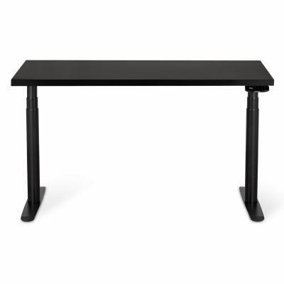 Комп'ютерний стіл Регульований ADAPWORK Smart 2 Motor Pro Speed AdapDesk 136х66 36мм Deep Black, Space Black (1061488902)