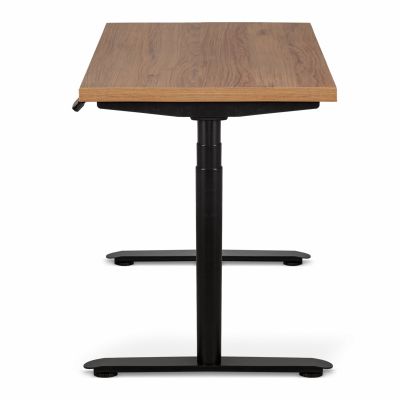 Комп'ютерний стіл Регульований ADAPWORK Smart 2 Motor Pro Speed AdapDesk 136х66 36мм Golden Wood, Space Black (1061488899) дешево