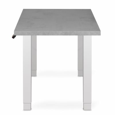 Комп'ютерний стіл Регульований ADAPWORK Smart 4L 2 Motor AdapDesk 136х66 36 мм Smoky Gray, Snow White (1061489106) дешево