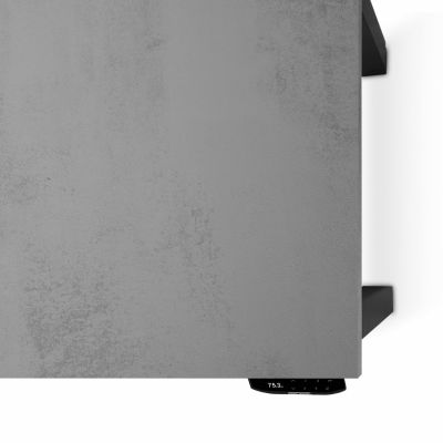 Регульований стіл ADAPWORK Smart 4L 2 Motor AdapDesk 136х66 36 мм Smoky Gray, Space Black (1061489110) с доставкой