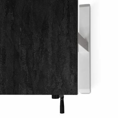 Комп'ютерний стіл Регульований ADAPWORK Smart Manual AdapDesk 138х68 18мм Carbon Black, Snow White (1061489137) с доставкой