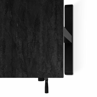 Комп'ютерний стіл Регульований ADAPWORK Smart Manual AdapDesk 138х68 18мм Carbon Black, Space Black (1061489142) с доставкой