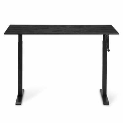 Комп'ютерний стіл Регульований ADAPWORK Smart Manual AdapDesk 138х68 18мм Carbon Black, Space Black (1061489142)