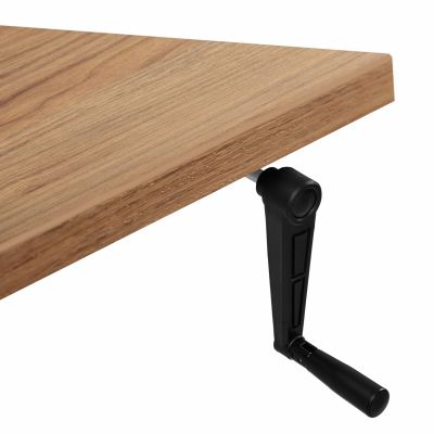 Комп'ютерний стіл Регульований ADAPWORK Smart Manual AdapDesk 138х68 18мм Golden Wood, Snow White (1061489138) недорого