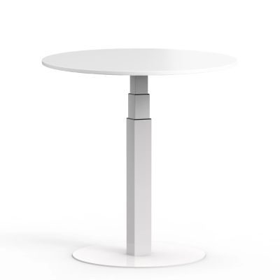 Барный стол Регулируемый ADAPWORK SmartDesk 1 Round D60 Белый, Белый (1061483411)