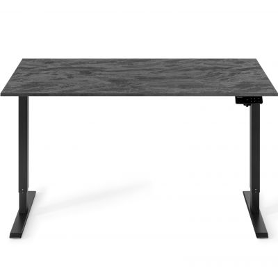 Регульований стіл ADAPWORK SmartDesk 18мм 136х66 Чорний бетон, Чорний (106735889) с доставкой