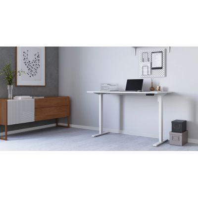 Регульований стіл ADAPWORK SmartDesk 2 18мм 136х66 Білий, Білий (106936684) с доставкой