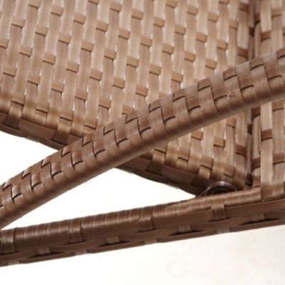 Шезлонг Аква без подушки Коричневий (41444495) недорого