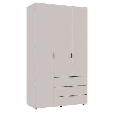 Шкаф Гелар 3 ДСП 116,2х49,5х203,4 Кашемир (1271485241) дешево