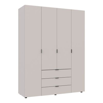 Шкаф Гелар 4 ДСП 155х49,5х203,4 Кашемир (1271485240)