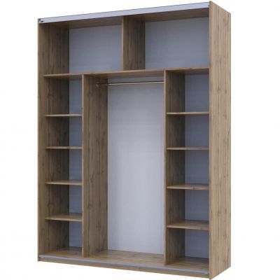 Шафа купе G-Caiser 2 Скла / 3 частини 180х60х240 Дуб тахо (127847393) недорого