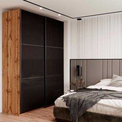 Шафа купе G-Caiser 2 Скла / 3 частини 180х60х240 Дуб тахо (127847393) дешево