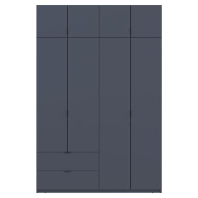 Шкаф Лукас 160х50х240 Графит (127852245) дешево
