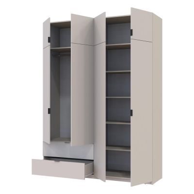 Шкаф Лукас 180х50х240 Кашемир (1271470556) с доставкой