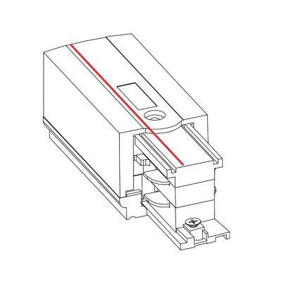 З'єднувач Ctls Power End Cap Left Чорний (109985048) недорого