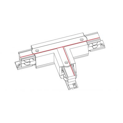 Соединитель Ctls Power T Connector Left 2 T-l2 Белый (109988128) дешево