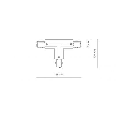 Соединитель Ctls Power T Connector Right 2 T-r2 Черный (109988129) дешево