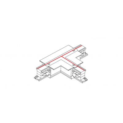 Соединитель Ctls Recessed Power T Connector Left 1 T-l1 Белый (109988140) недорого