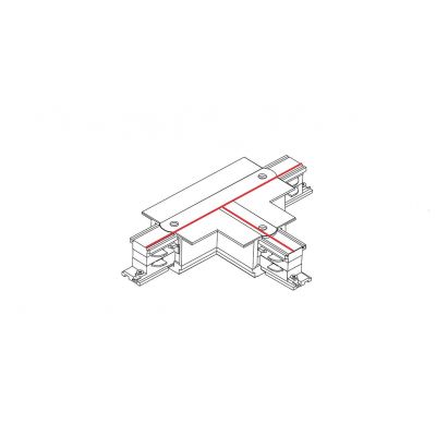 Соединитель Ctls Recessed Power T Connector Right 1 T-r1 Черный (109988137) дешево