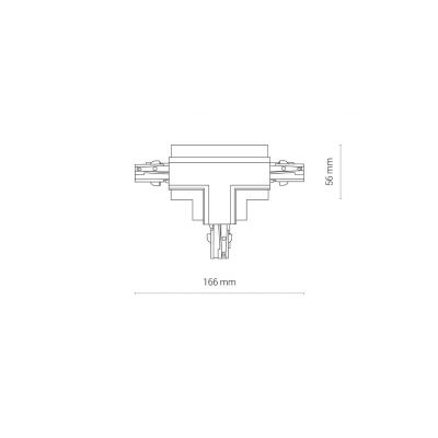 З'єднувач Ctls Recessed Power T Connector Right 2 T-r2 Білий (109988142) недорого