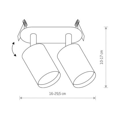 Спот Eye fit ІІ Білий (109732125) недорого