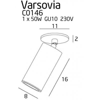 Спот Varsovia Brass (118866033) недорого