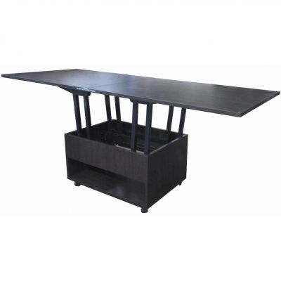 Журнальний стіл трансформер Альфа Плюс 85х85 Венге магія (49356682) недорого
