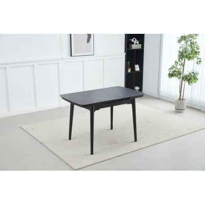 Стол Askold 110х75 Shks Black Matt (1011489634) с доставкой