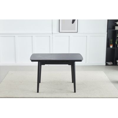 Стол Askold 120х80 Shks Black Matt, Черный (1011489638) с доставкой